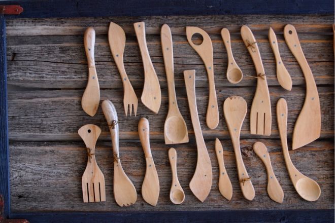 Zero-Waste Eco-Friendly Road Trip: bamboo utensils 