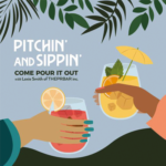 website logo - pitchin and sippin
