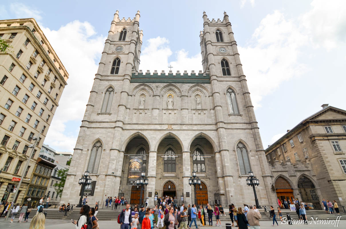 Old Montréal - Notre-Dame Basilica of Montréal