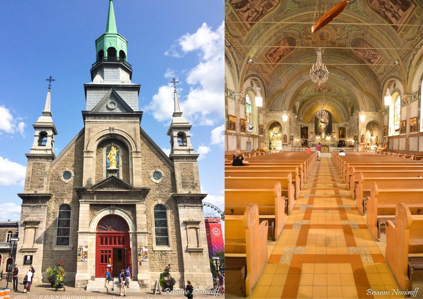 Notre-Dame-de-Bon-Secours Chapel - It's Bree and Ben - 3 days in Montreal
