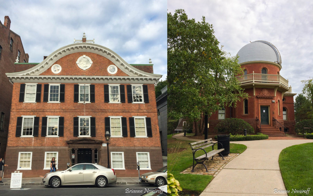 Benefit Street's Mile of History, Ladd Observatory, providence guide it's Bree and Ben