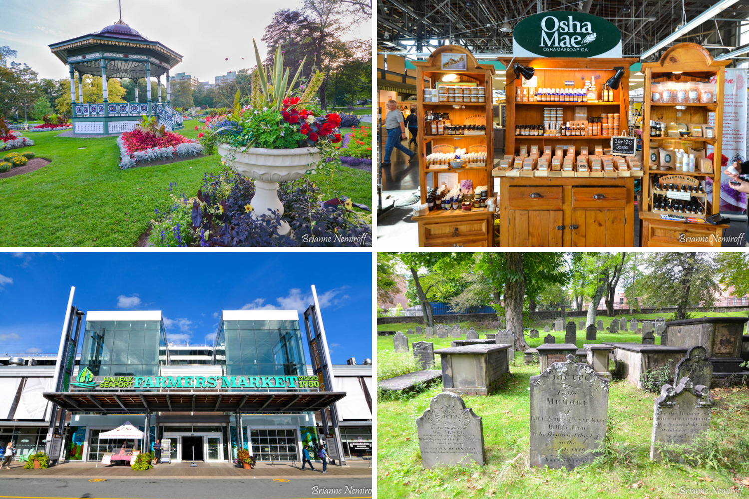 52 Things to Do in Halifax and Dartmouth, Nova Scotia - burying ground, halifax public gardens, halifax farmer's market
