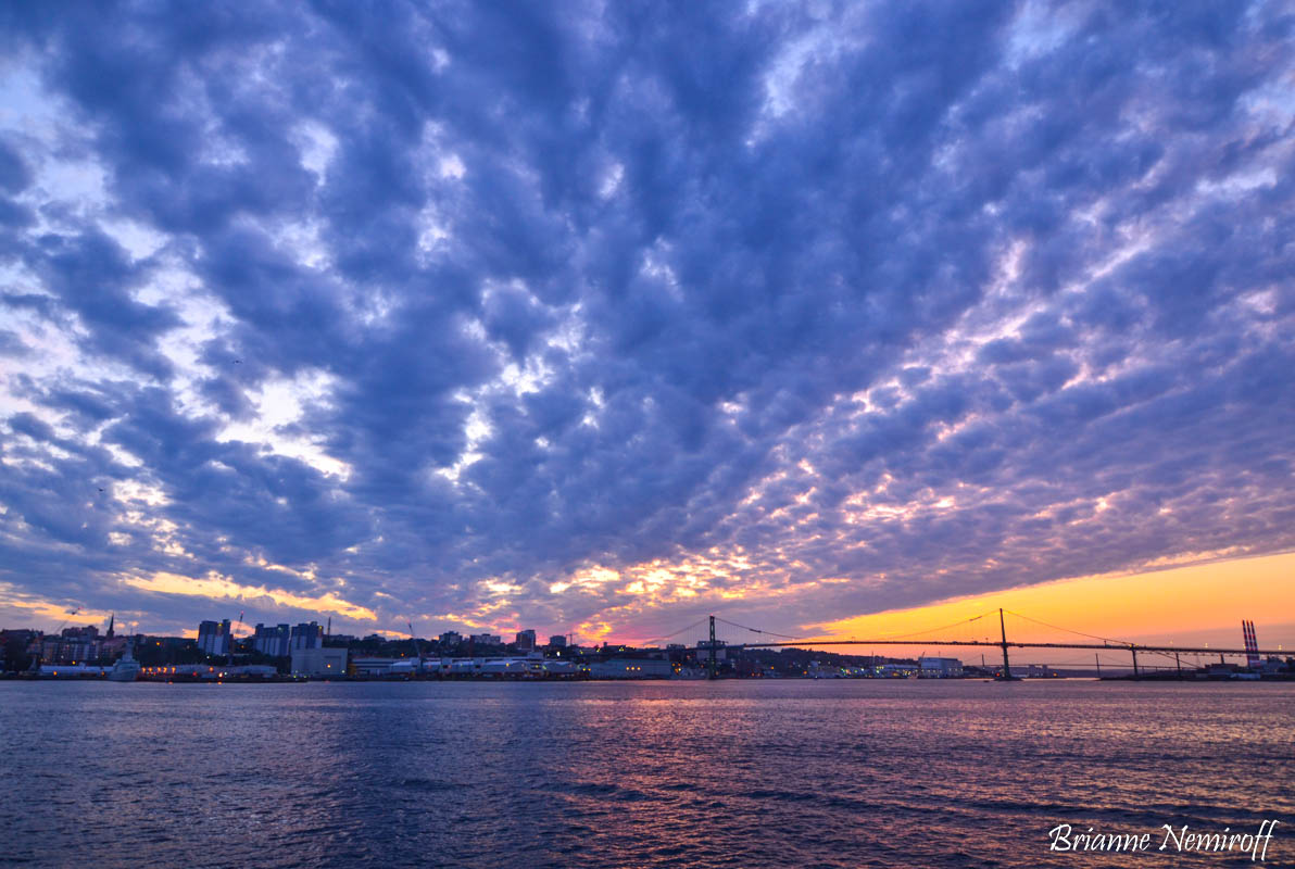 Halifax Waterfront sunset