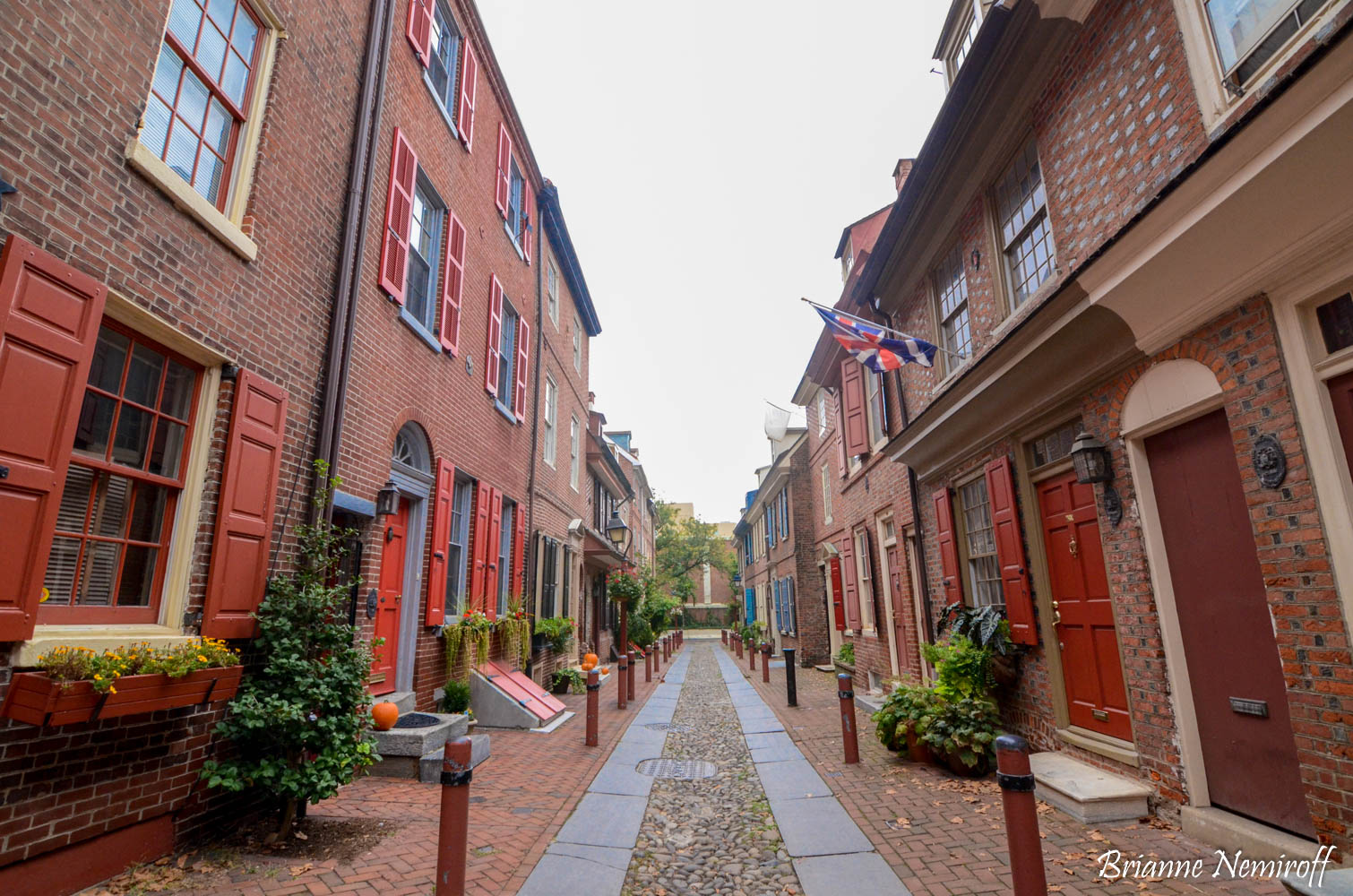 Elfreth Alley in Old City Philadelphia