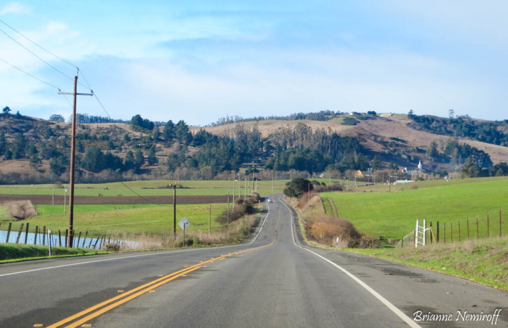 along highway 12 in Sonoma County