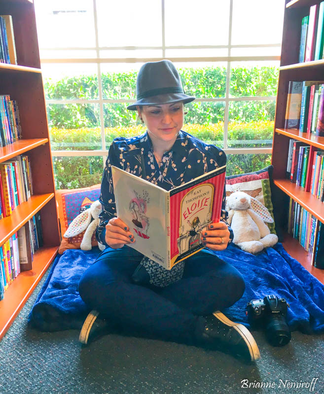 Brianne Nemiroff reading at Second Chance Used Books in Sebastopol