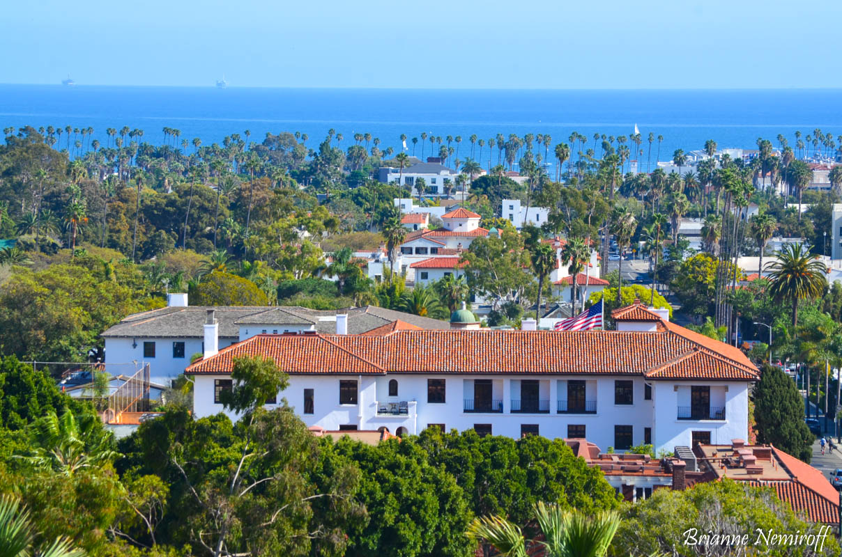 View from the Santa Barbara Courthouse
