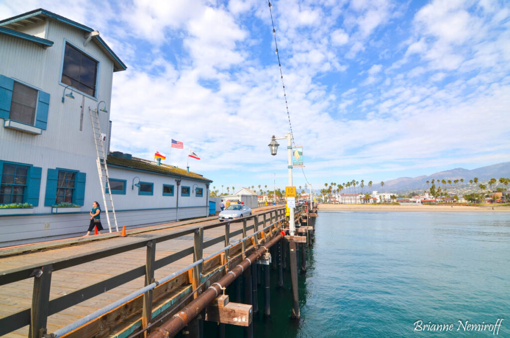 Stearns Wharf - 24 hours in Santa Barbara - It's Bree and Ben