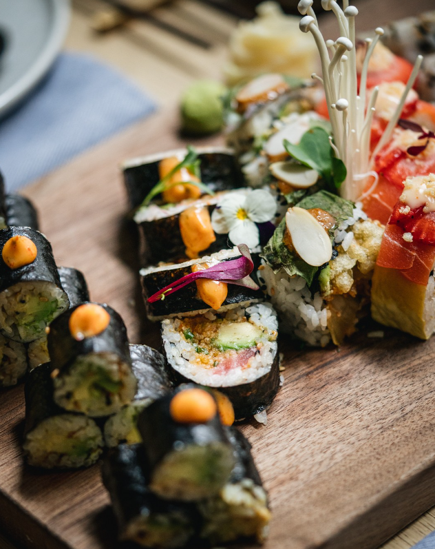 Bloom Sushi - Best vegan restaurants in Montreal - It's Bree and Ben