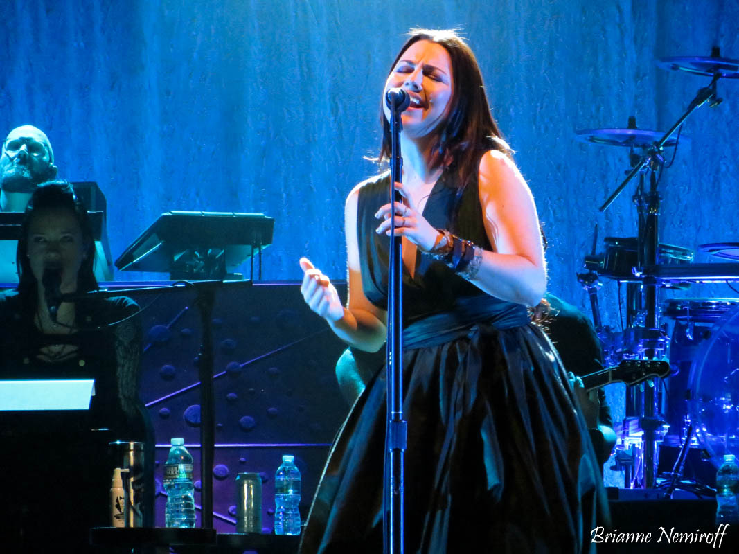 Amy Lee performing at the Heinz Center in Pittsburgh